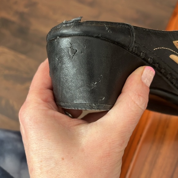 Pikolinos Floral cut out Mule Shoes sz Eu38 - Picture 8 of 10